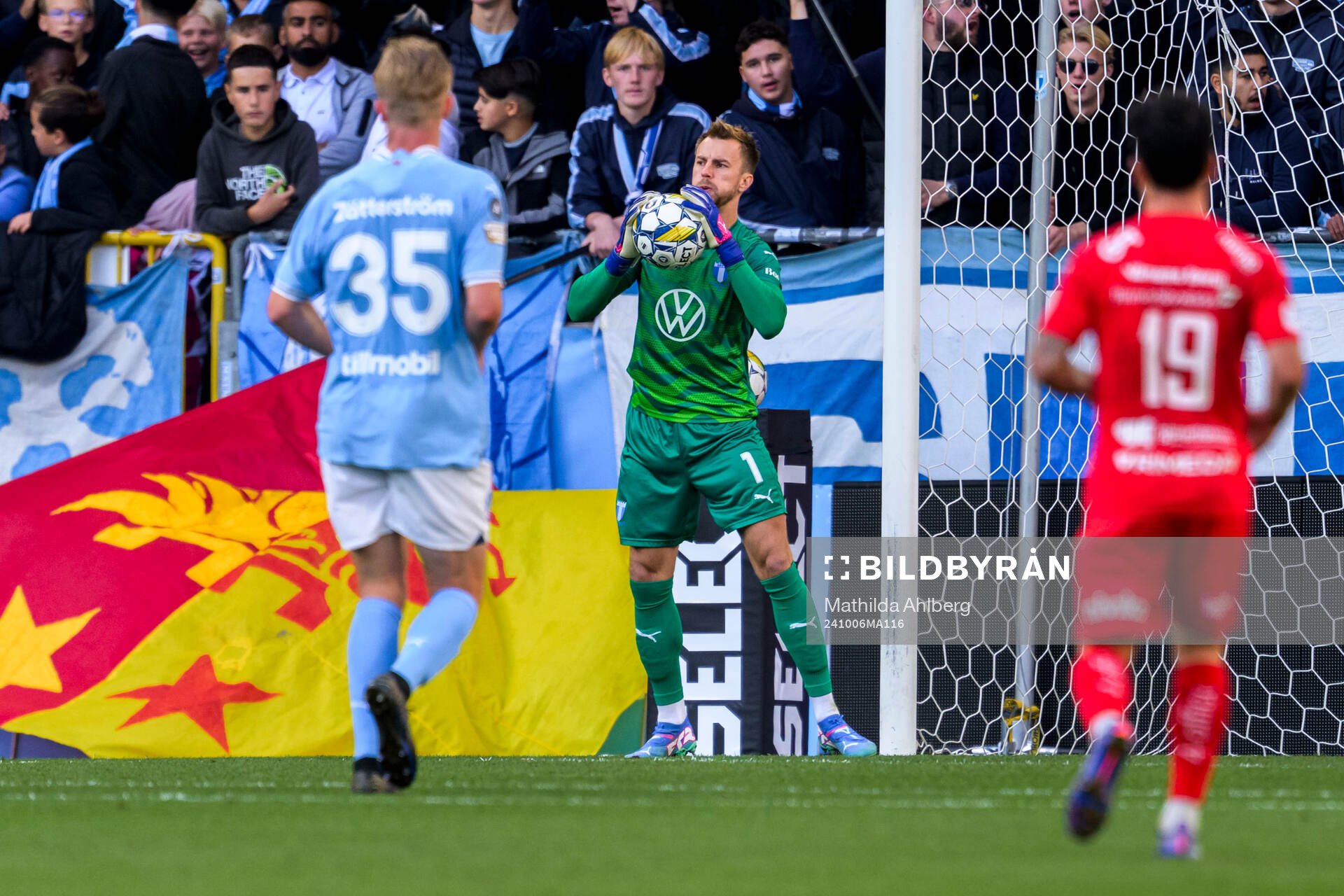 Malmö FFs målvakt Ricardo Friedrich