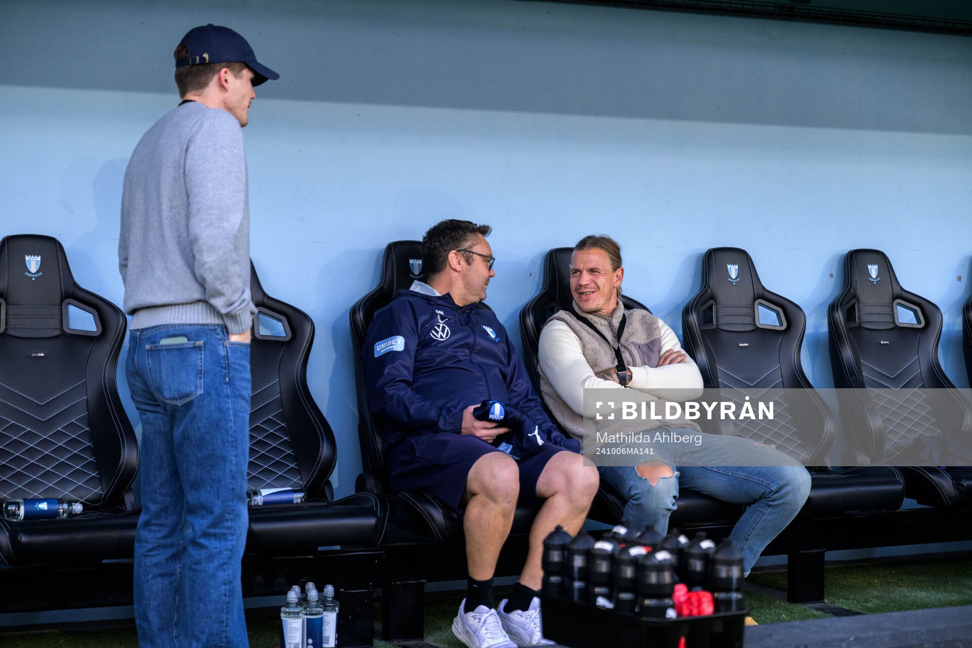 Malmö FFs målvakt Johan Dahlin