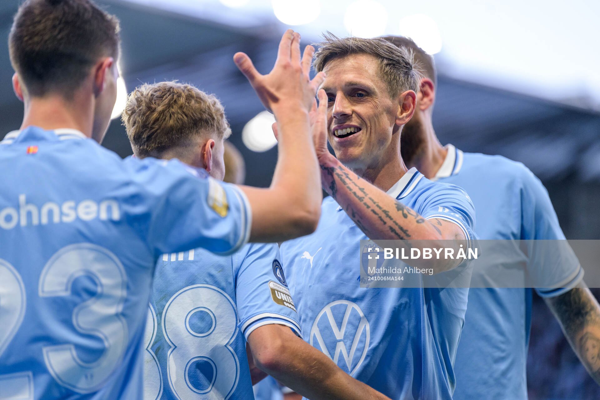 Malmö FFs Søren Rieks jublar