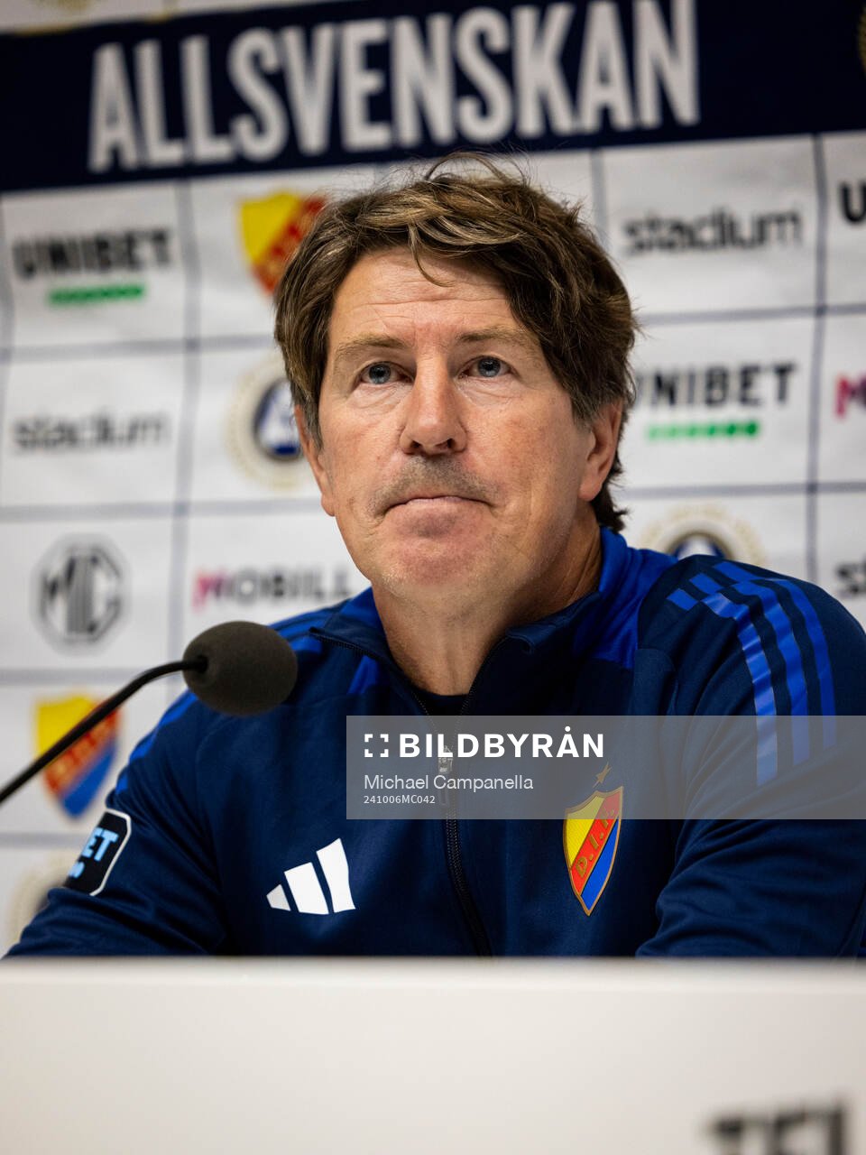 Djurgårdens tränare Thomas Lagerlöf