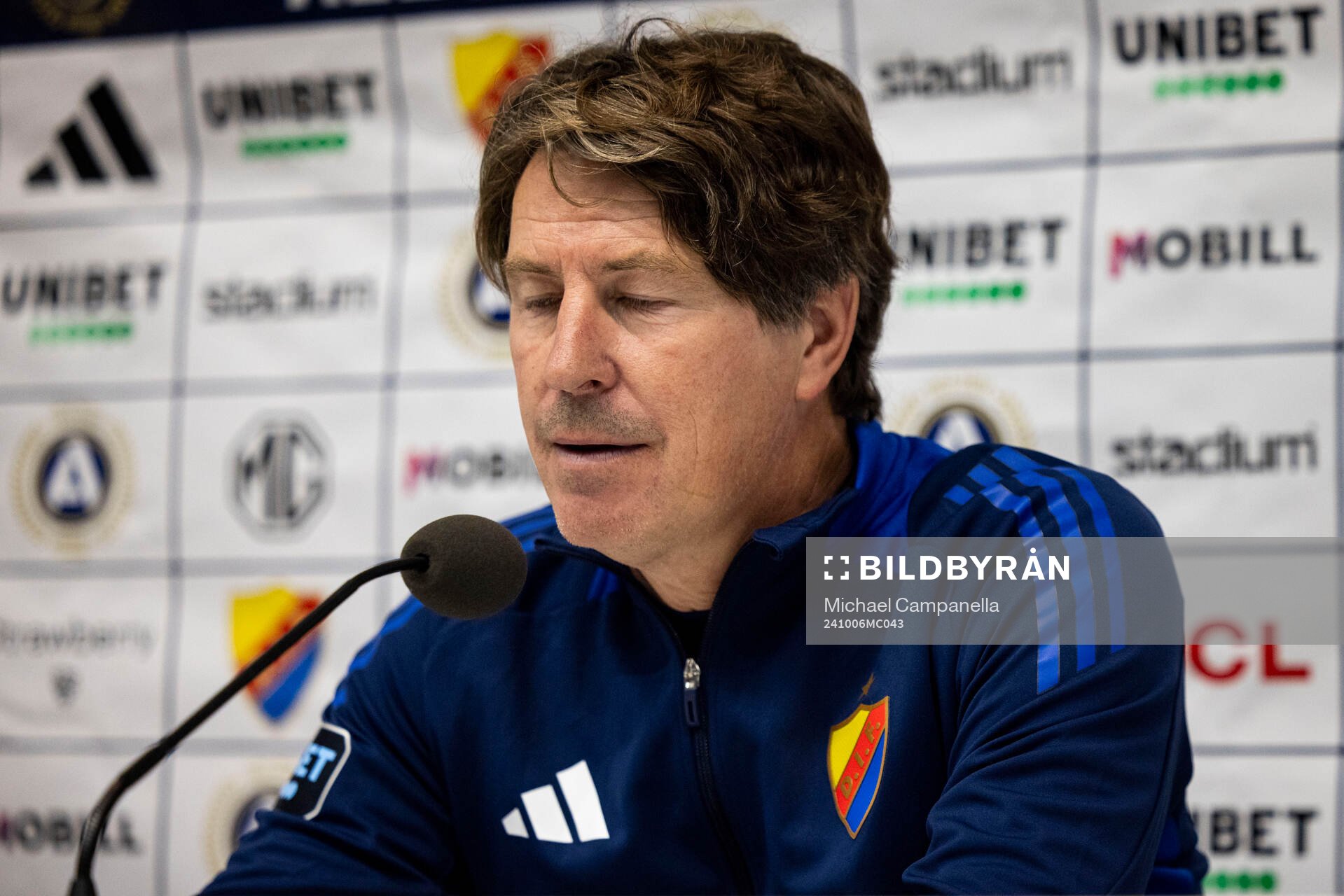 Djurgårdens tränare Thomas Lagerlöf