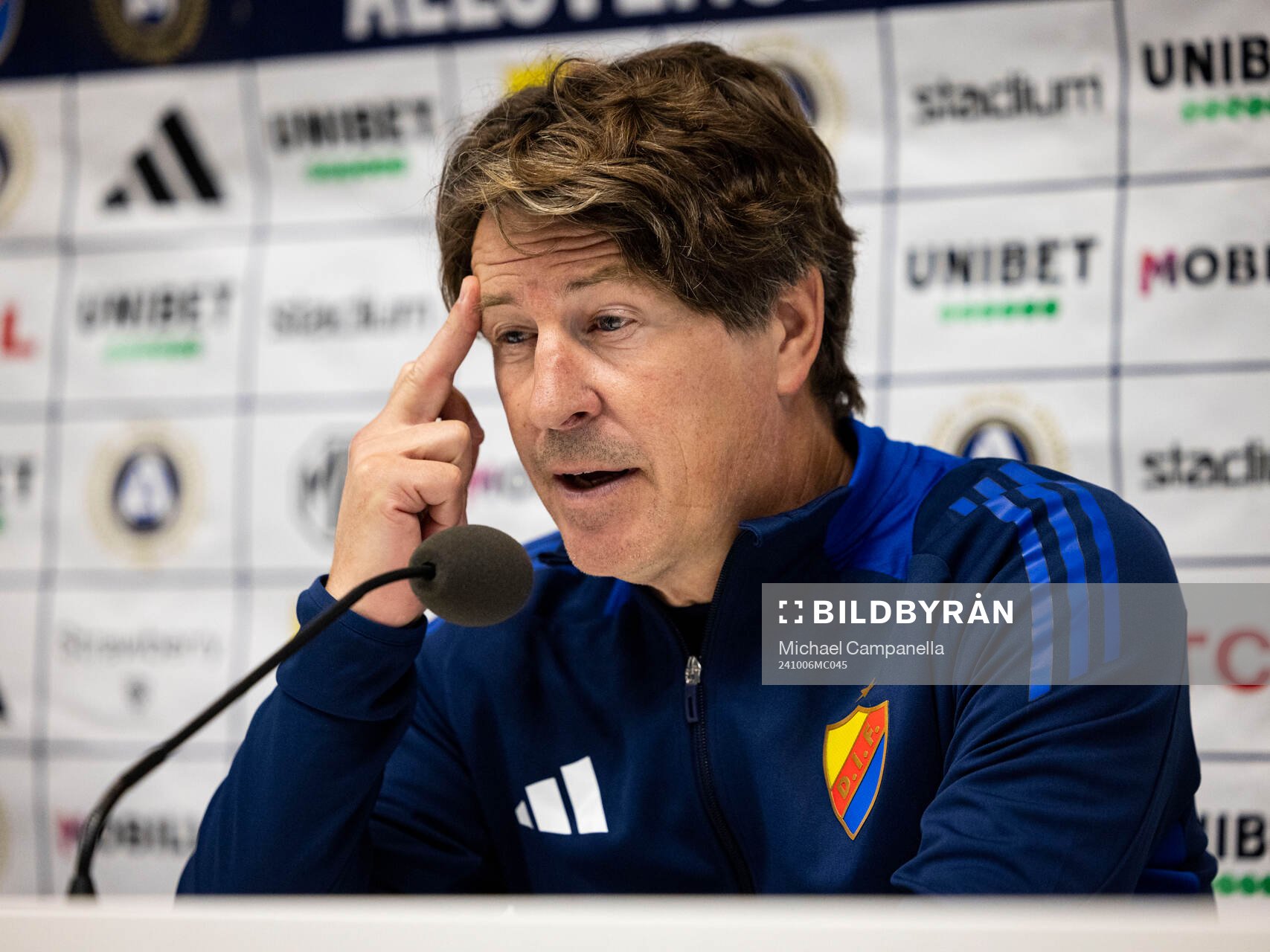Djurgårdens tränare Thomas Lagerlöf