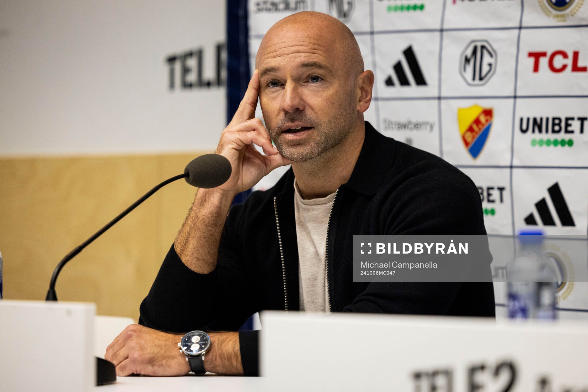 Kalmars tränare Stefan Larsson