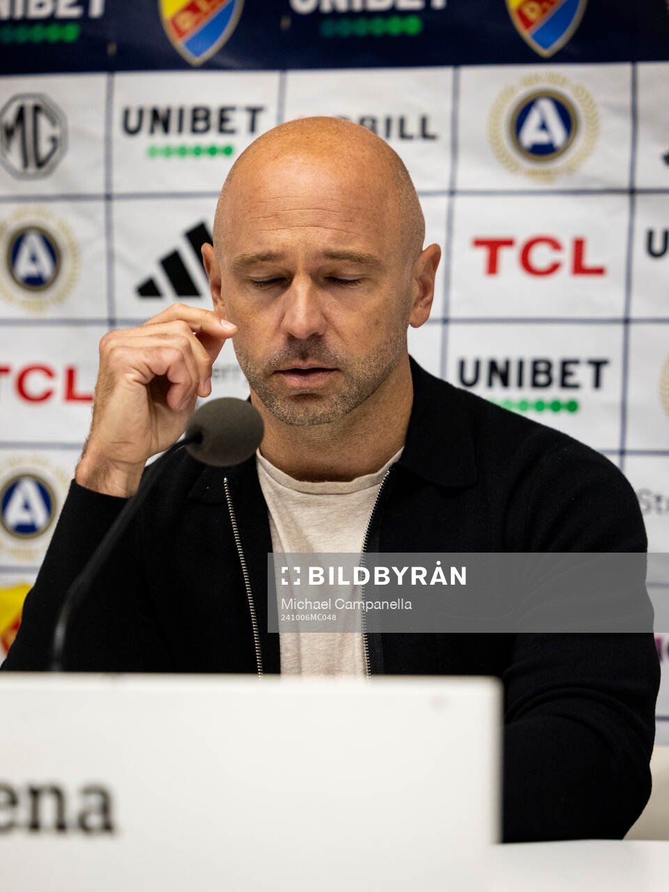 Kalmars tränare Stefan Larsson