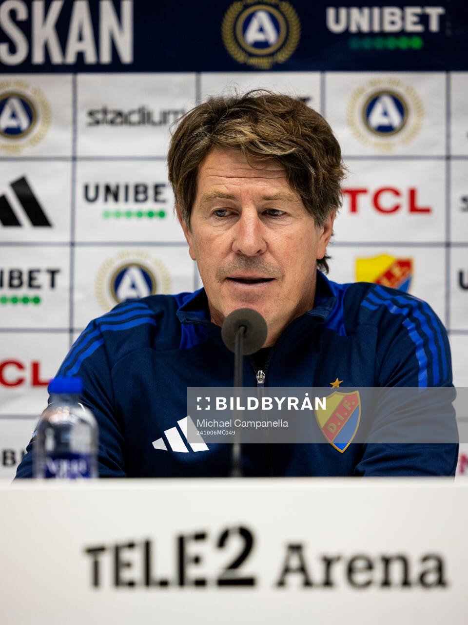 Djurgårdens tränare Thomas Lagerlöf
