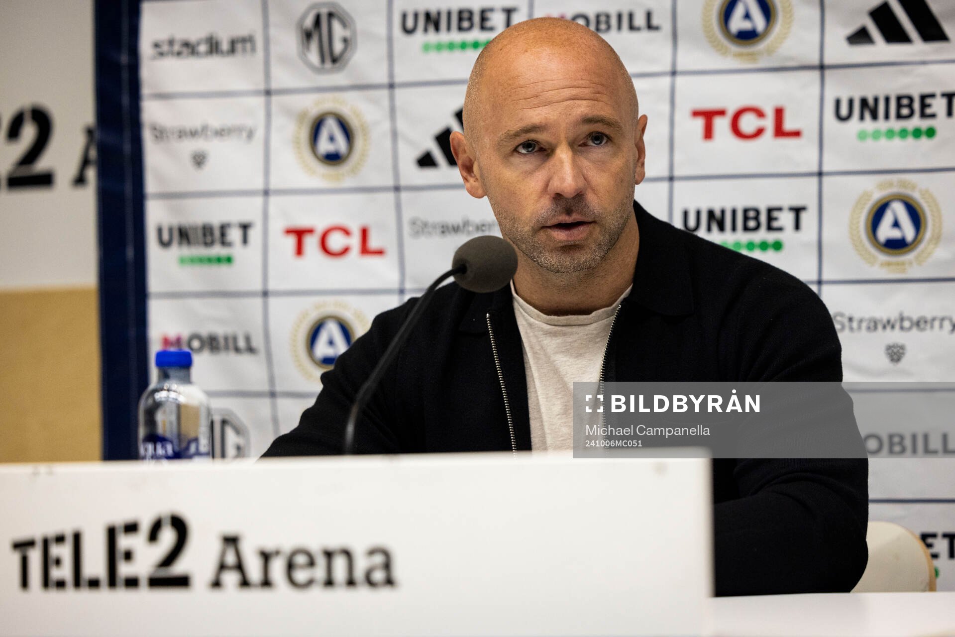 Kalmars tränare Stefan Larsson