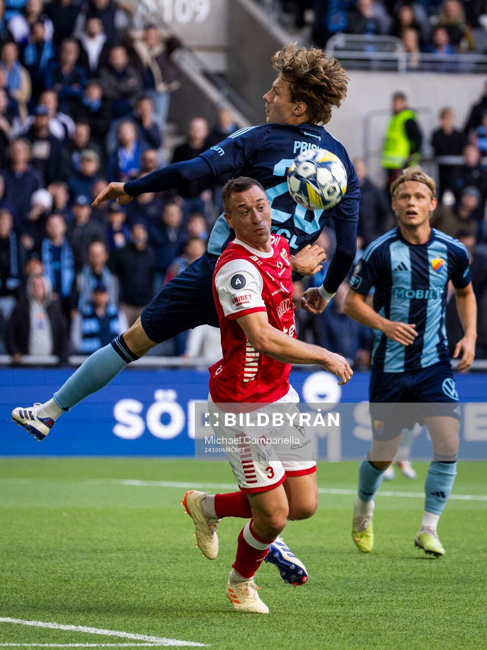 Kalmars Alexander Gersbach och Djurgårdens August Priske