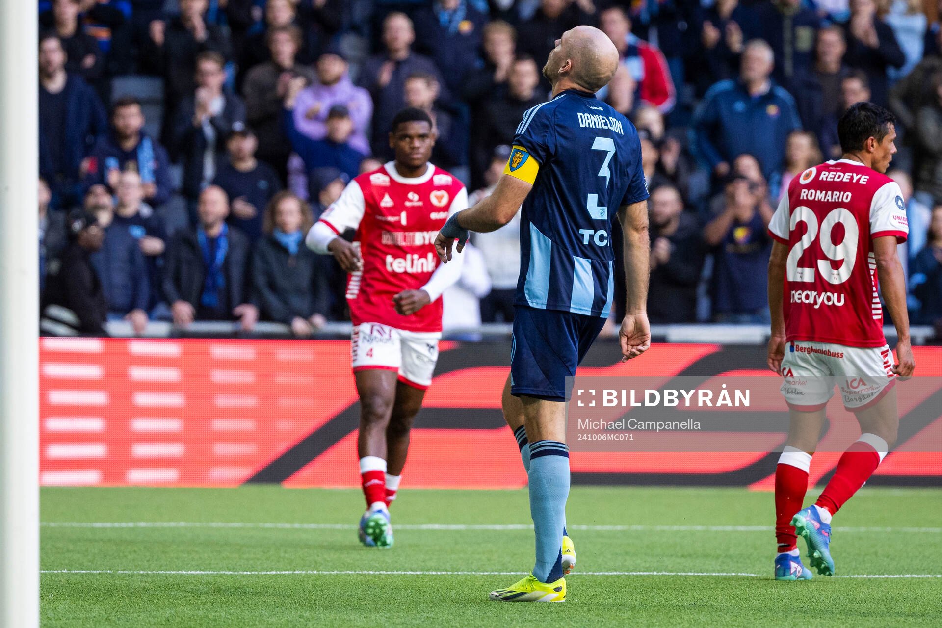 Djurgårdens Marcus Danielson deppar