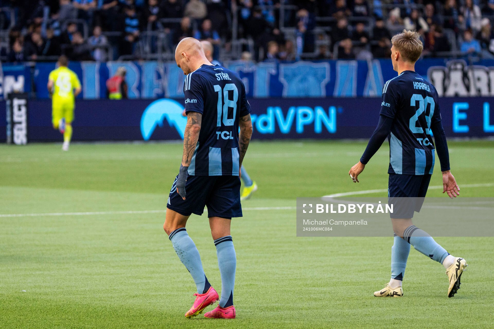 Djurgårdens Adam Ståhl deppar