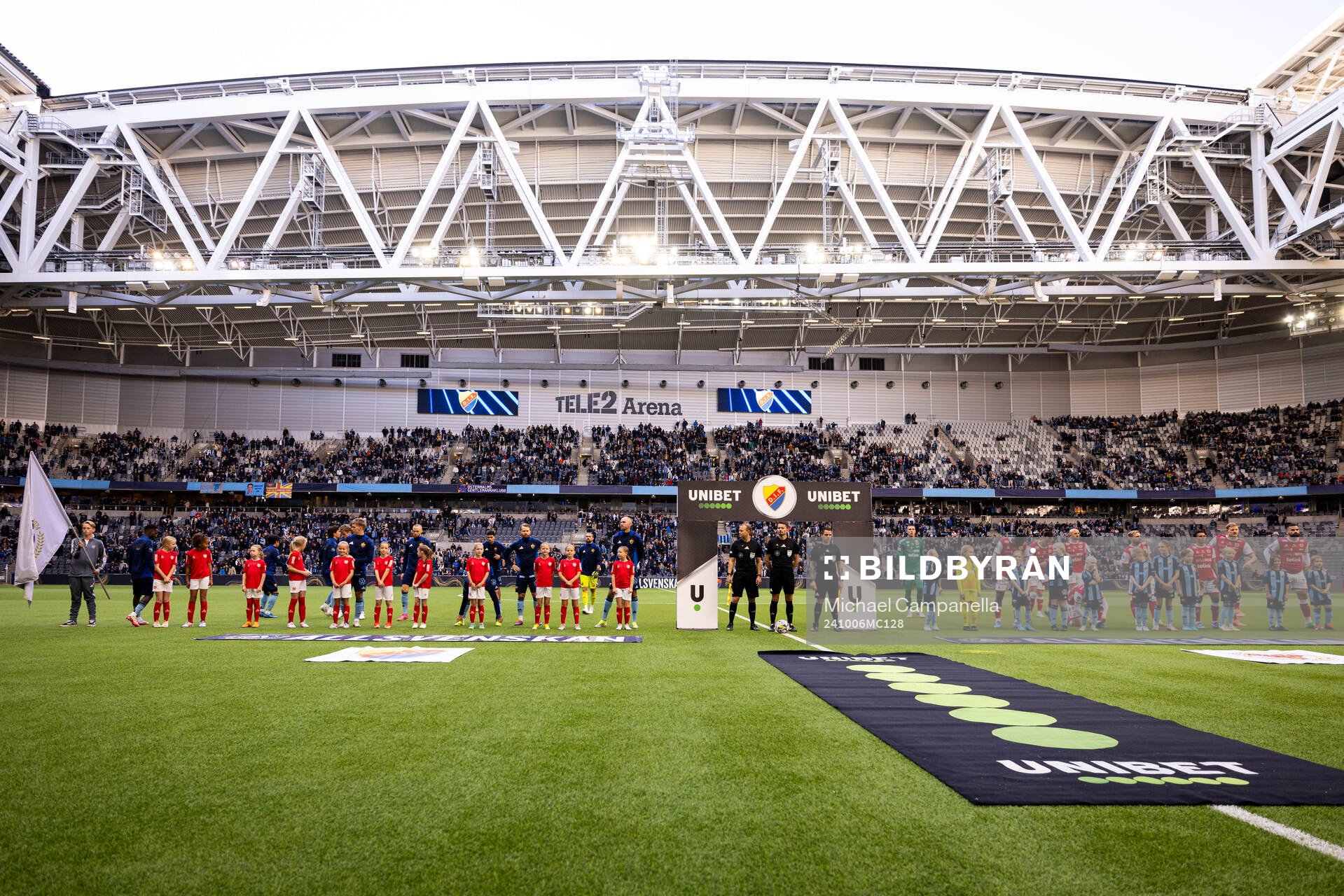 Djurgårdens och Kalmars spelare i lineup