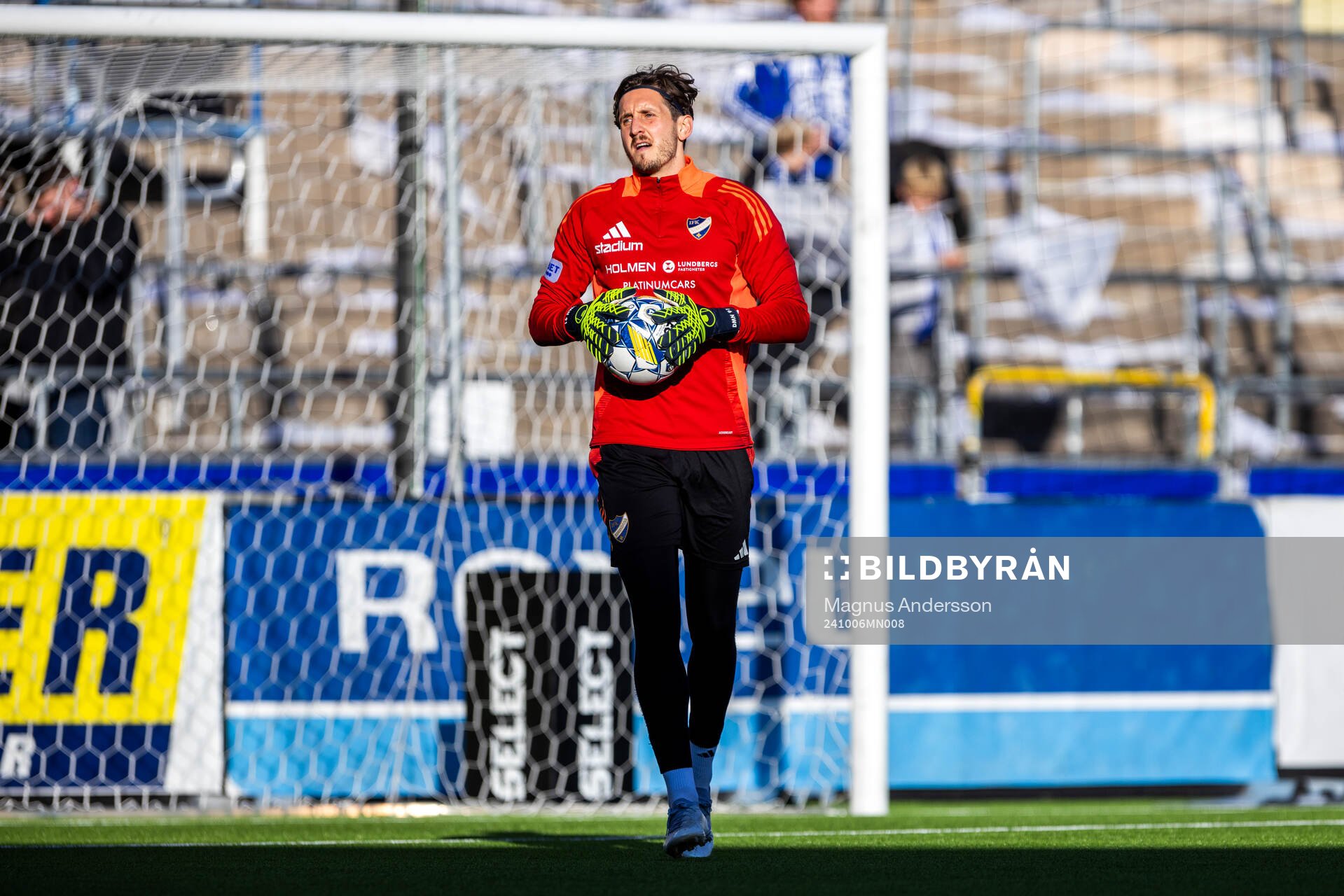 IFK Norrköpings målvakt David Mitov Nilsson på