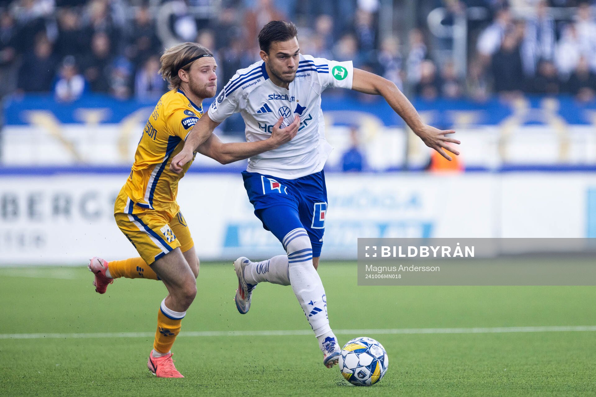 IFK Göteborgs Oscar Pettersson och IFK Norrköpings Anton