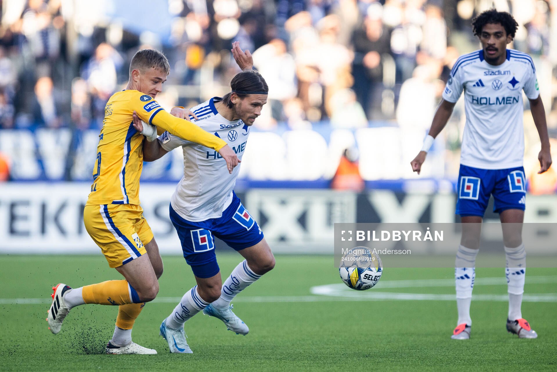 IFK Göteborgs David Kjær Kruse och IFK Norrköpings Arnor