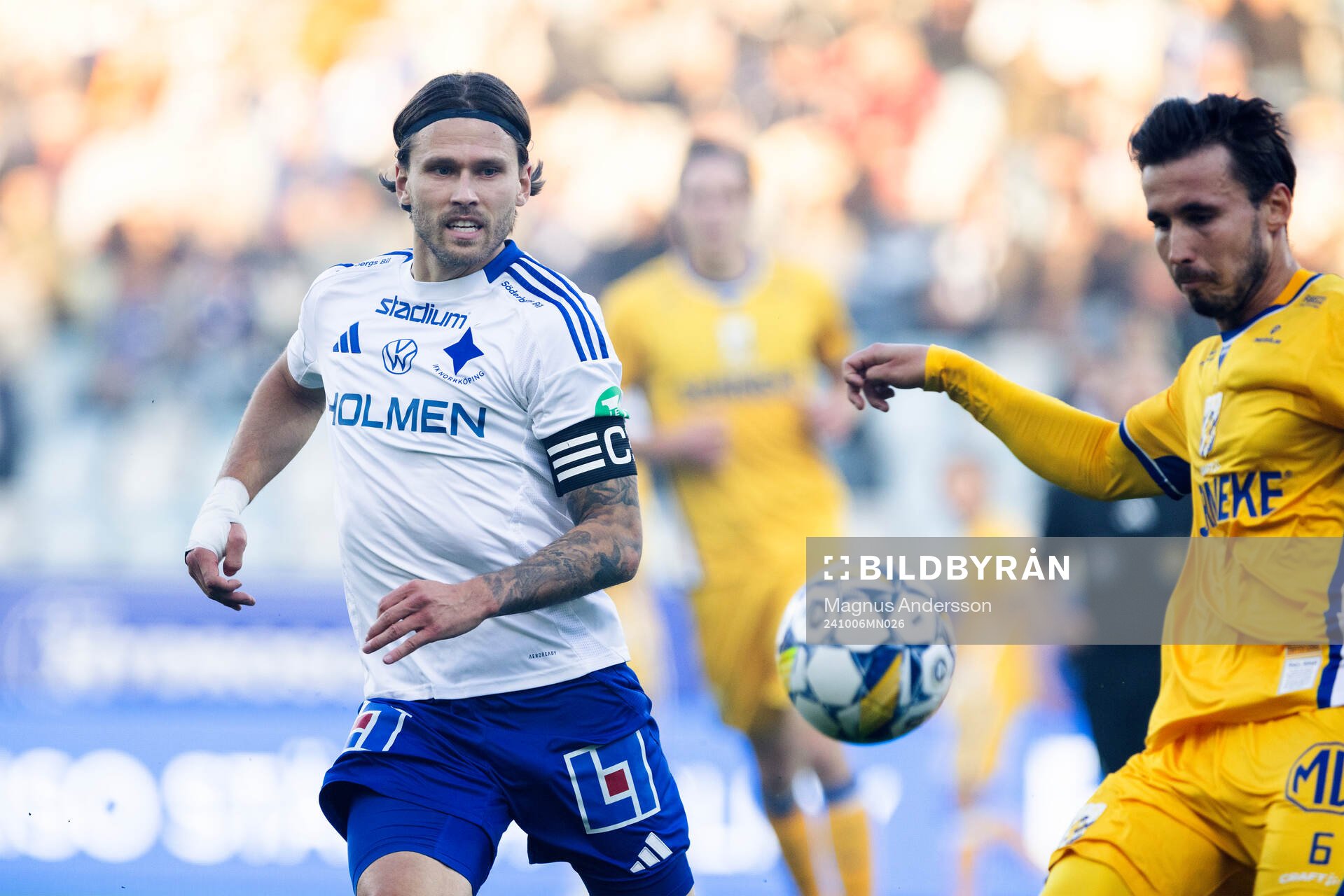 IFK Norrköpings Arnor Traustason och IFK Göteborgs Anders