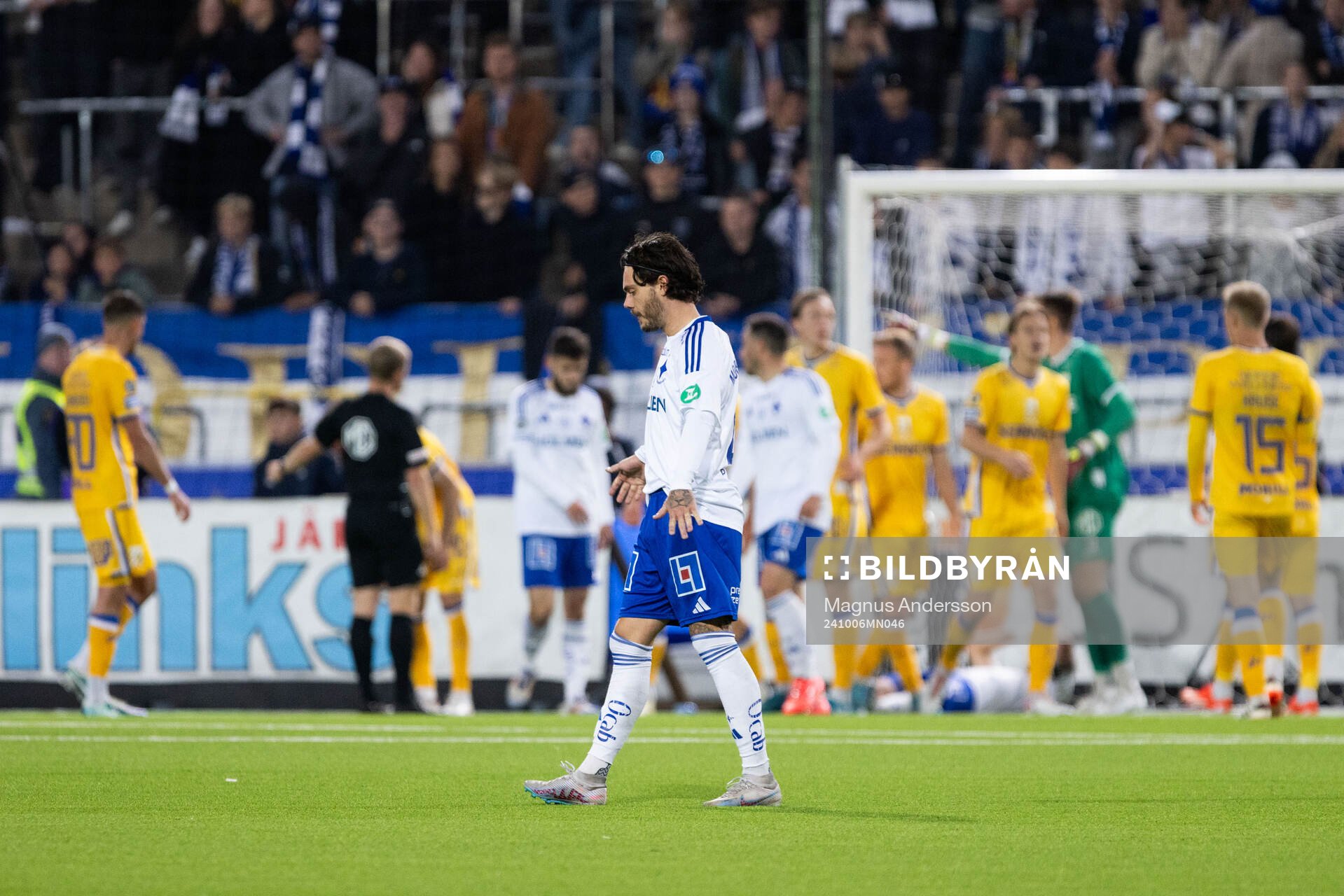 IFK Norrköpings David Moberg Karlsson deppar