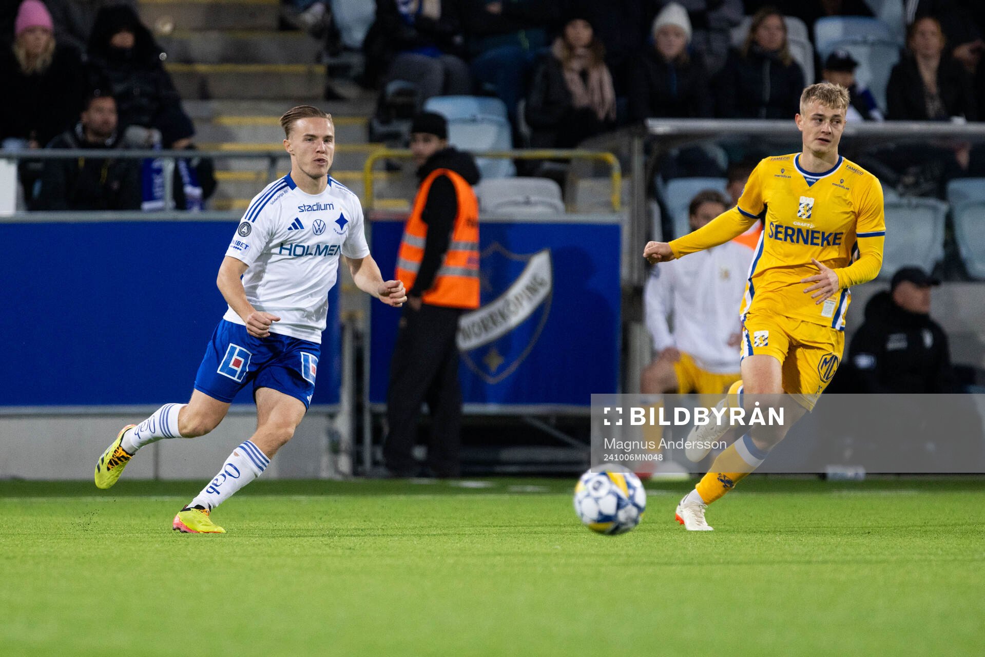 IFK Norrköpings Jacob Ortmark och IFK Göteborgs David