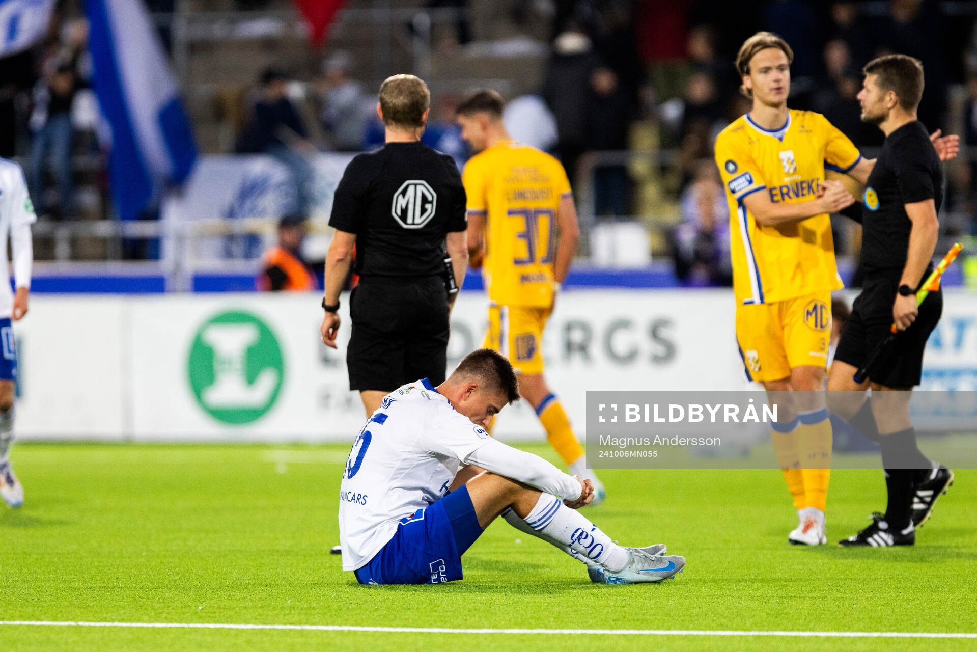 IFK Norrköpings Carl Björk deppar