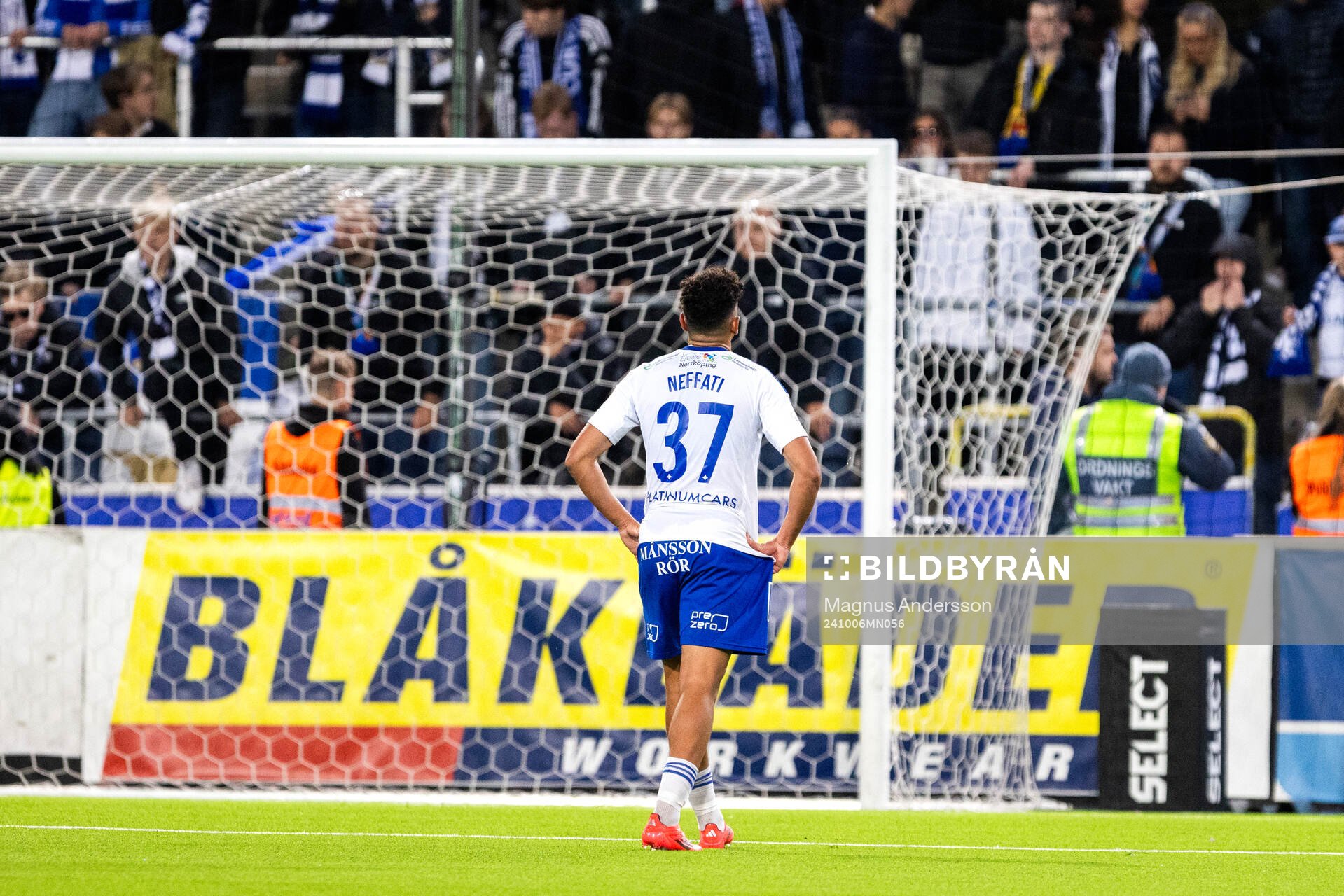 IFK Norrköpings Moutaz Neffati deppar