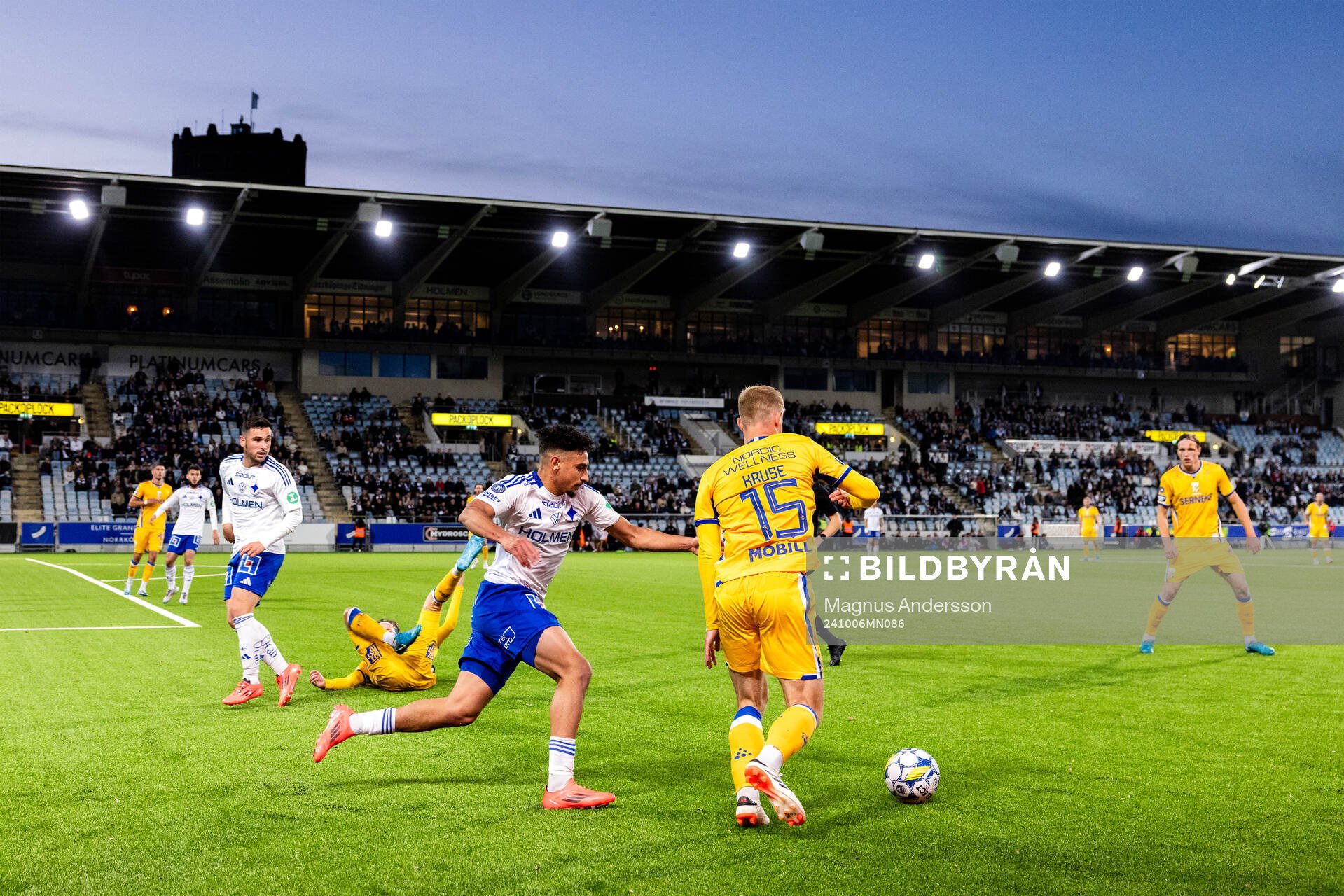 IFK Norrköpings Vito Hammershöy-Mistrati och Moutaz