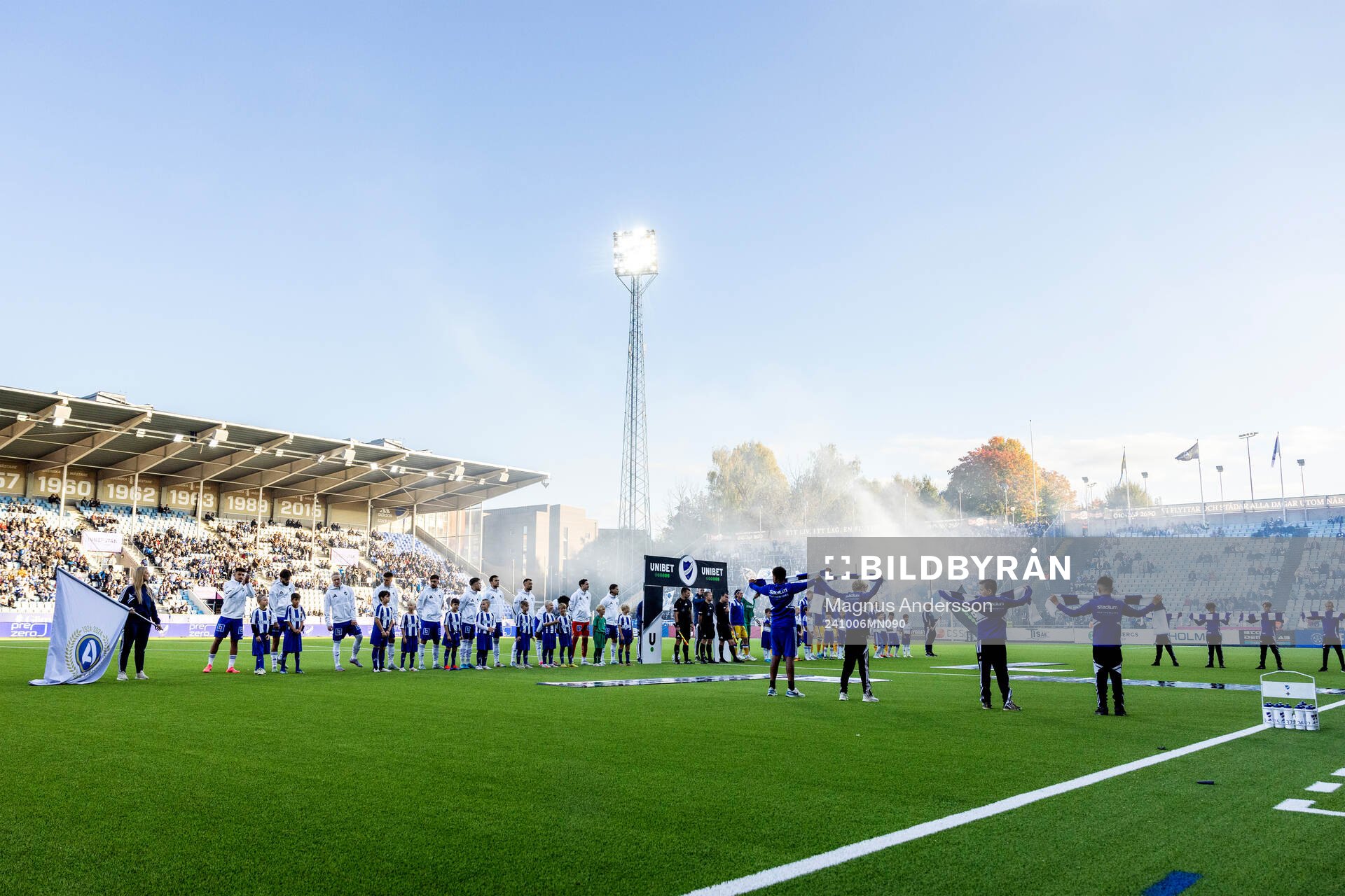 IFK Norrköpings spelare och IFK Göteborgs spelare