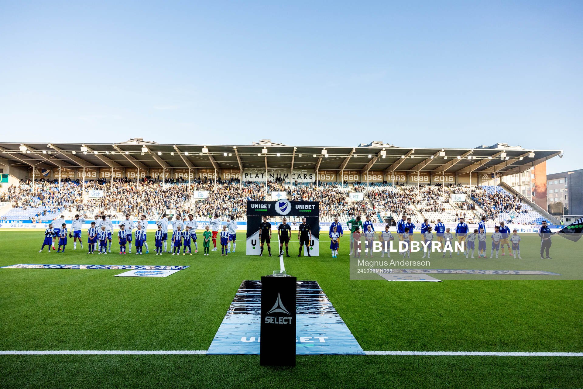 IFK Norrköpings spelare och IFK Göteborgs spelare