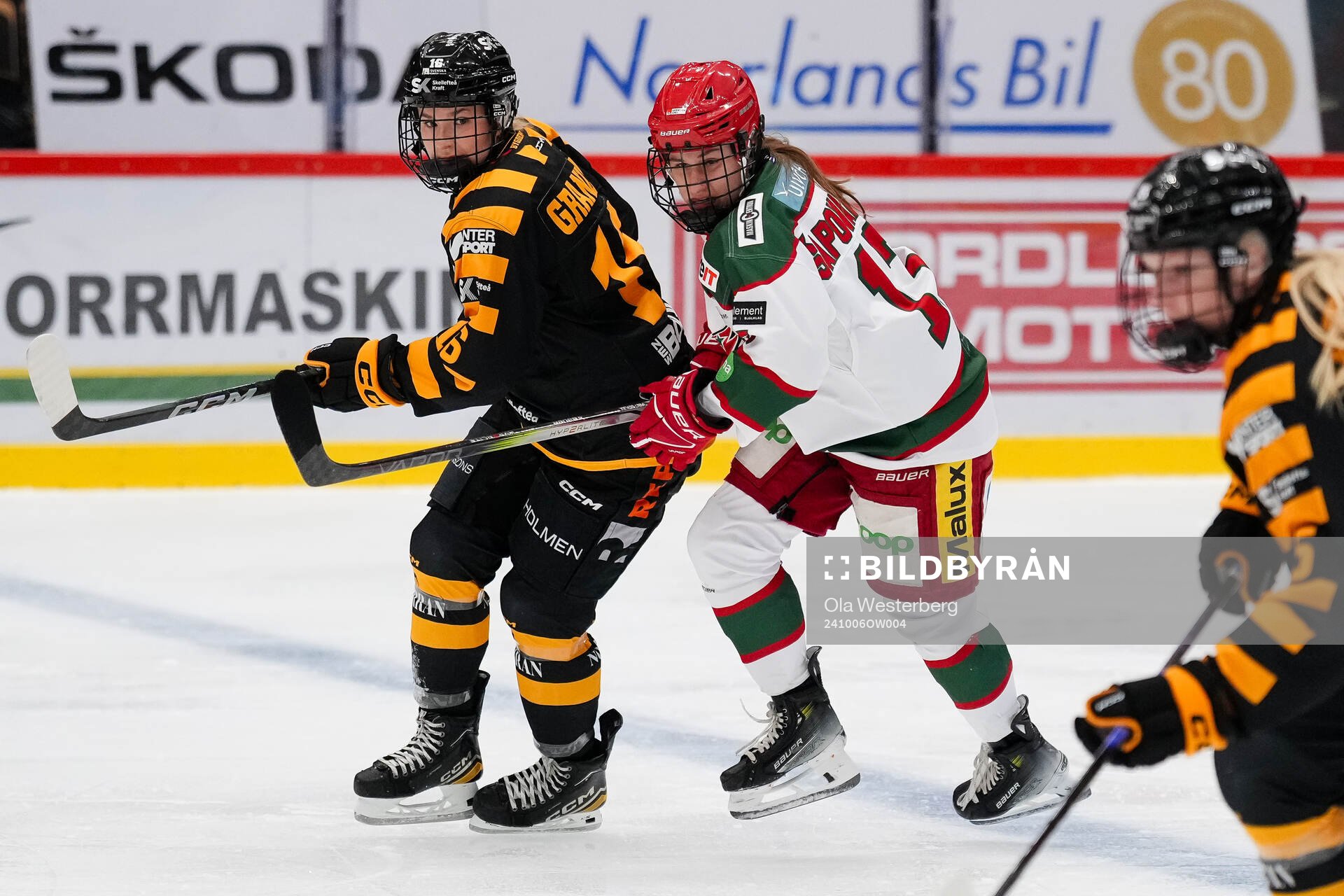 Skellefteås Vilma Granlund och Modos Adela Sapovalivova