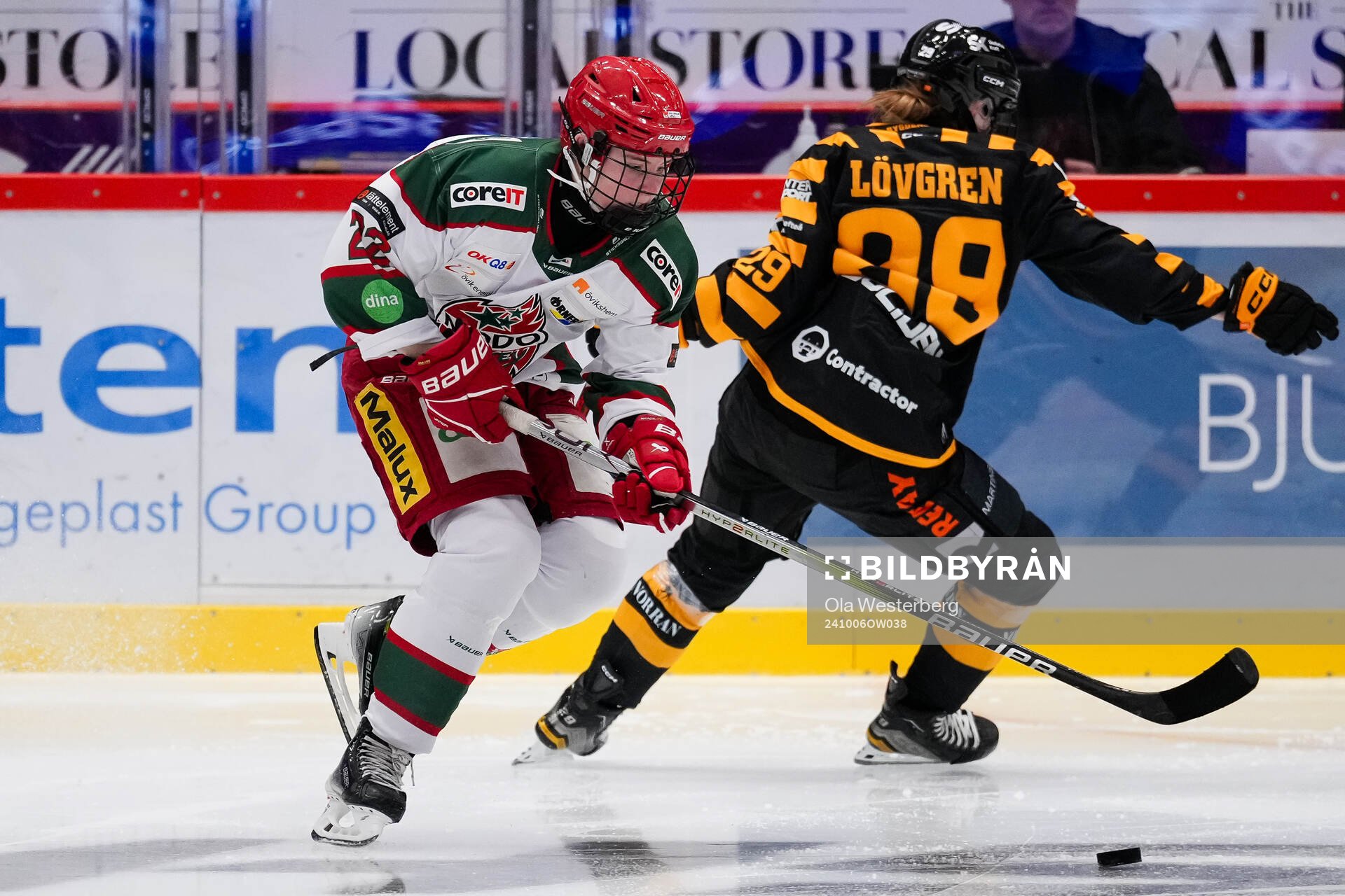 Modos Darcie Lappan och Skellefteås Ellen Lövgren