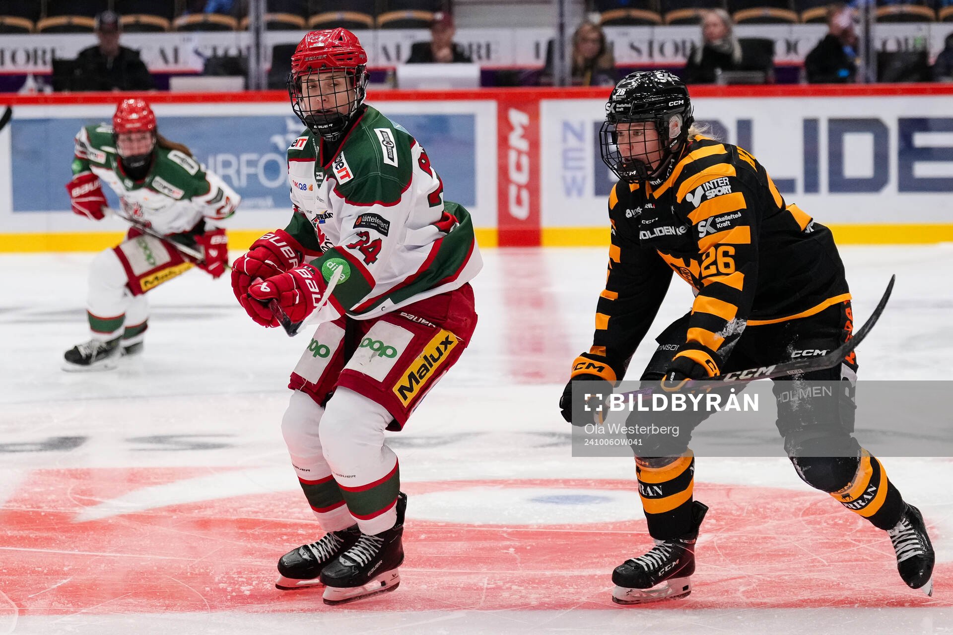 Modos Ebba Hedqvist och Skellefteås Ida Kuoppala