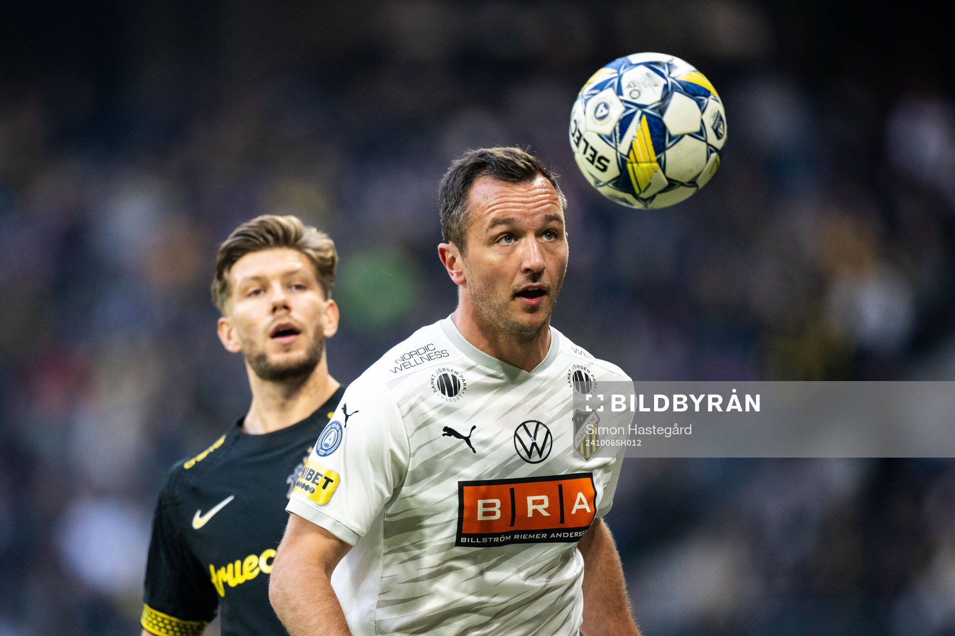 AIKs Anton Salétros och Häckens Even Hovland