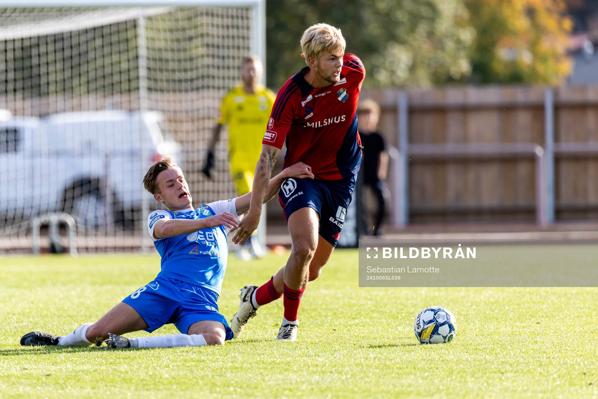 IK Oddevolds Gustav Forssell och Östers Mattis Adolfsson