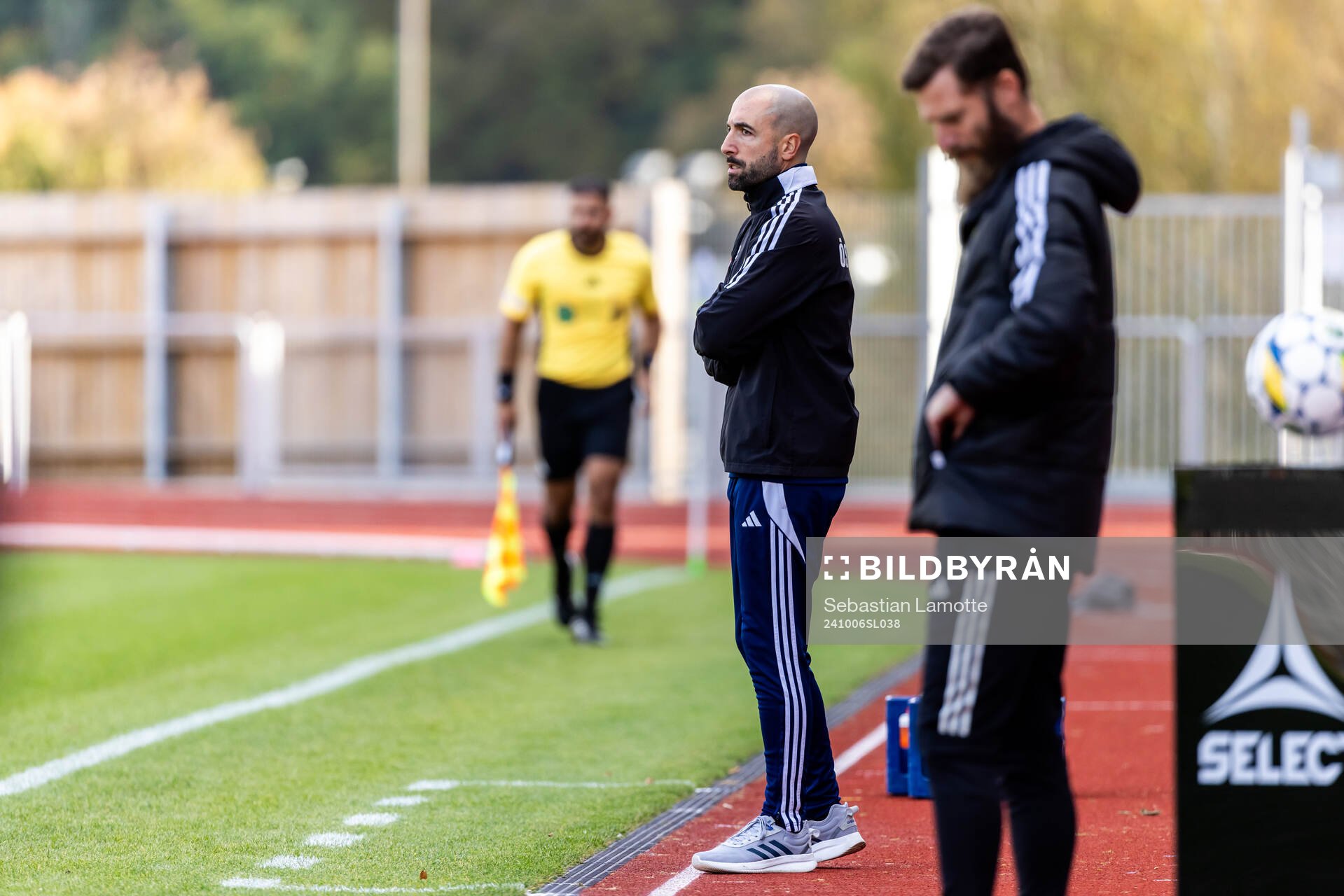 Östers tränare Martin Foyston