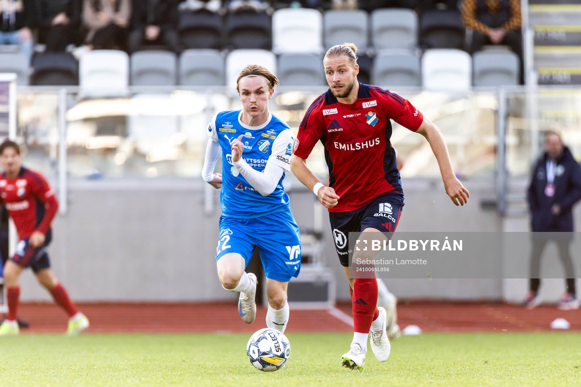 Östers Kevin Höög Jansson och IK Oddevolds Julius