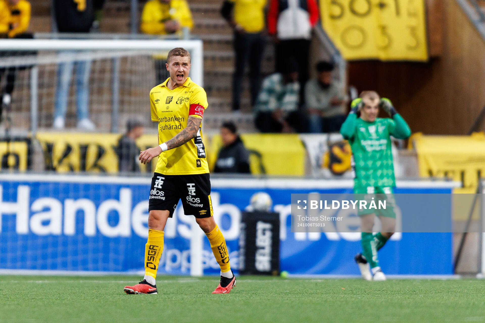 Elfsborgs Sebastian Holmen deppar