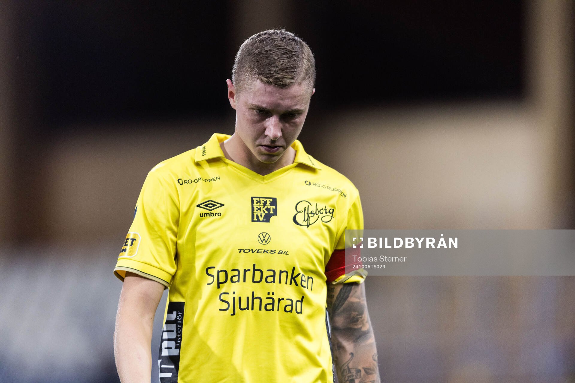 Elfsborgs Sebastian Holmen deppar