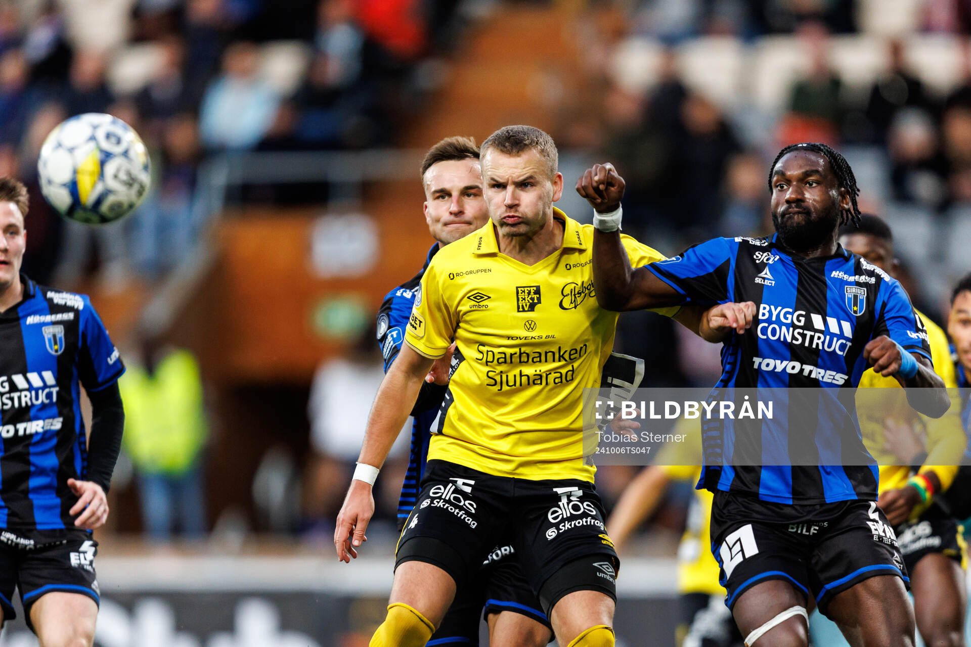 Elfsborgs Gustav Henriksson och Sirius Patrick Nwadike