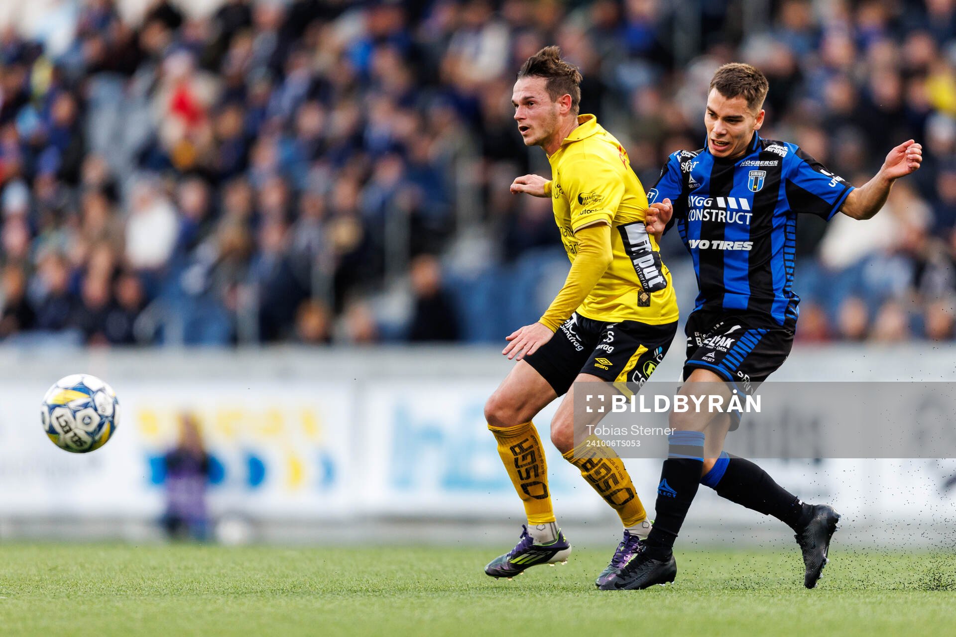 Elfsborgs Jens Jakob Dyhr Thomasen och Sirius Leo Walta