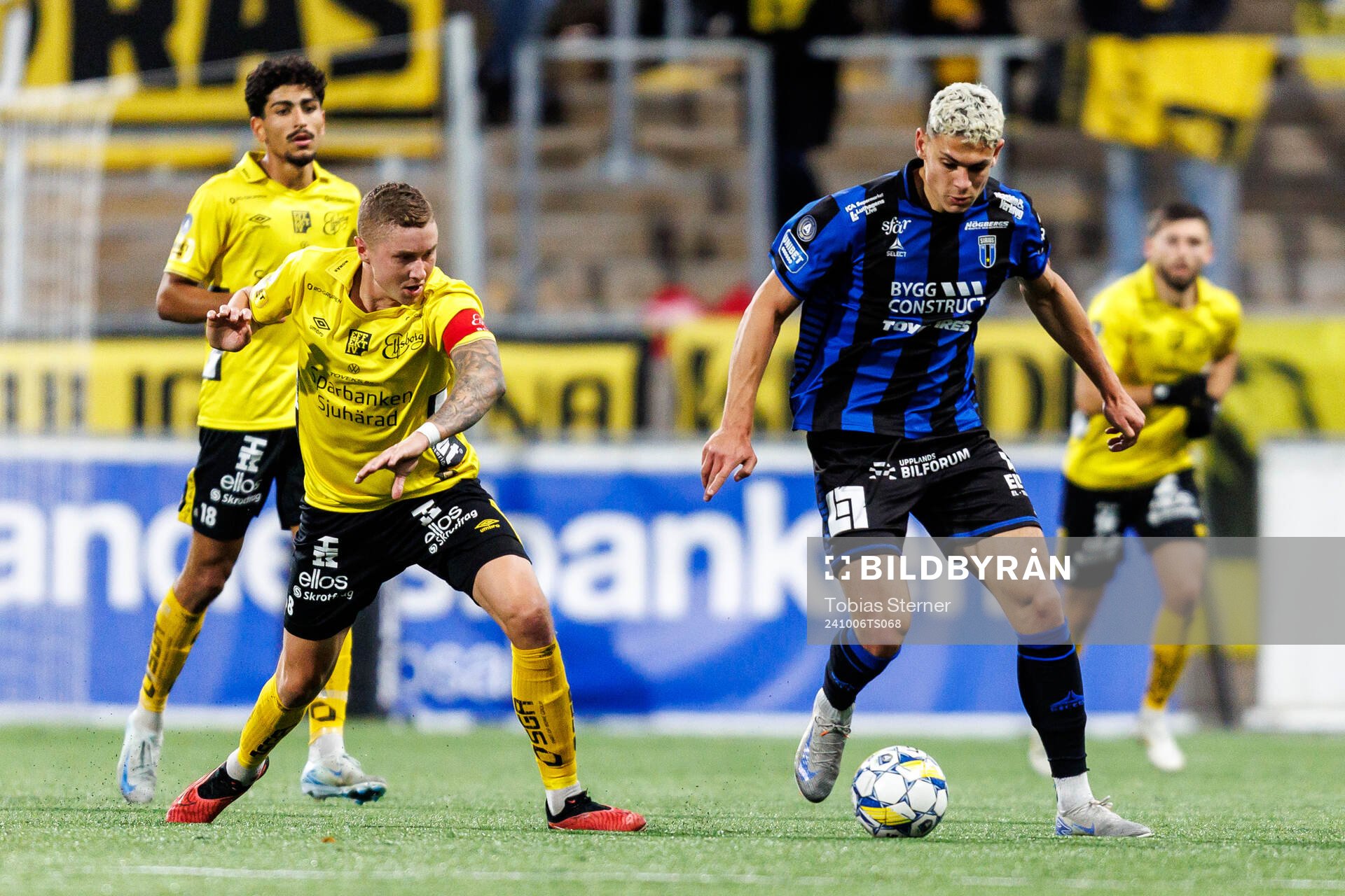 Elfsborgs Sebastian Holmen och Sirius Yousef Salech