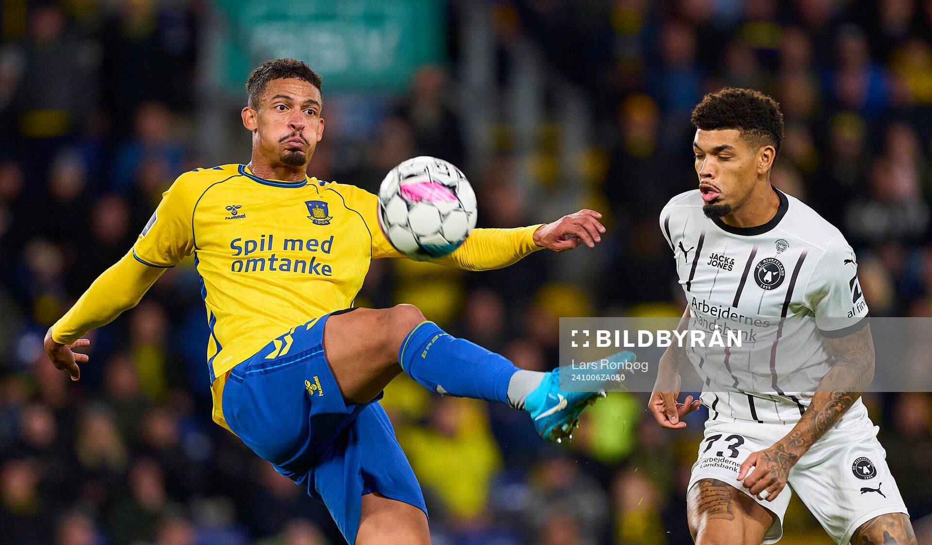 BRONDBY, DENMARK - OCTOBER 06: Frederik Alves Ibsen of