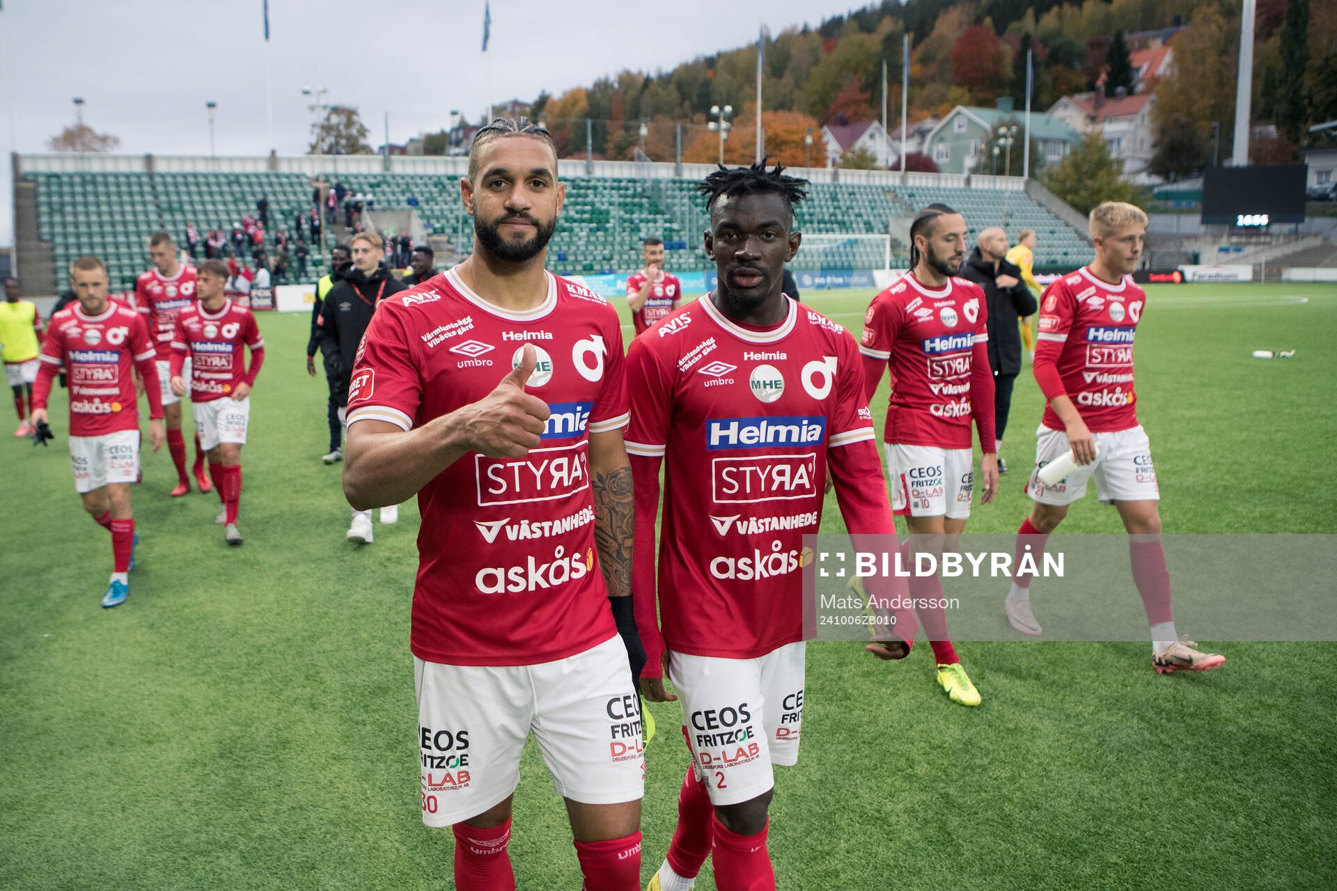 Degerfors Bernardo Gil Coutinho Morgado och Mamadouba Diaby