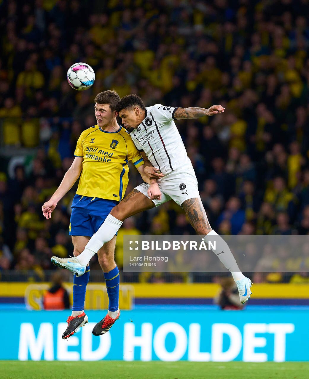 BRONDBY, DENMARK - OCTOBER 06: Jacob Rasmussen of Brondby