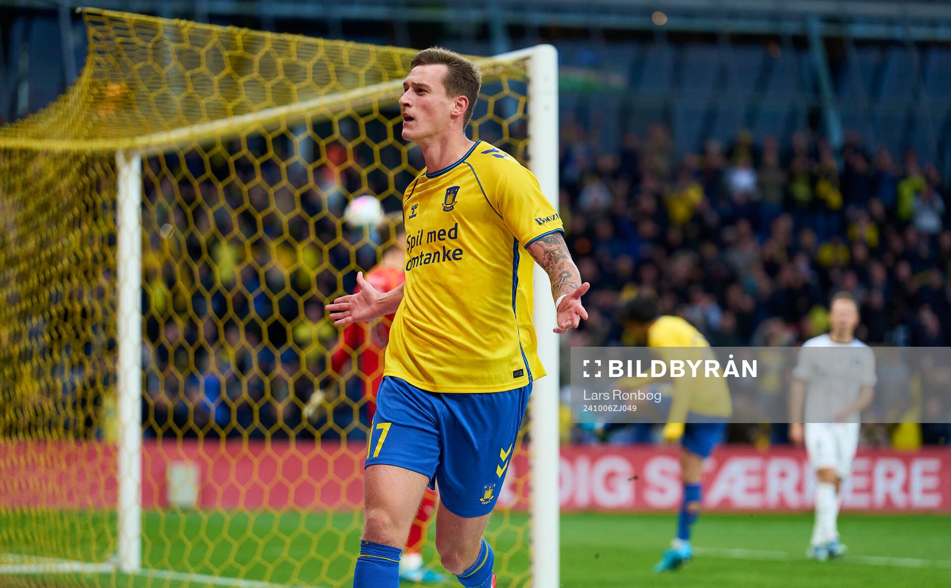 BRONDBY, DENMARK - OCTOBER 06: Mileta Rajovic of Brondby IF