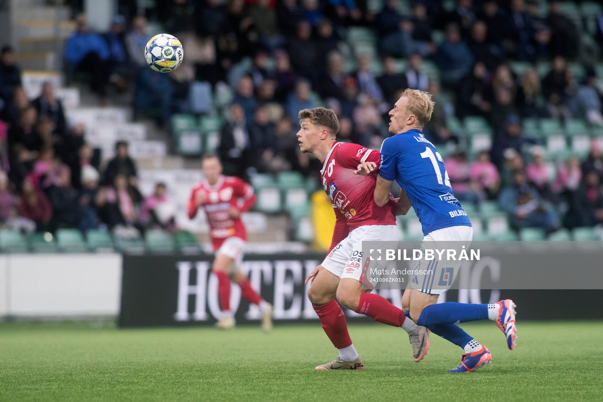 Degerfors Gustav Lindgren och GIF Sundsvalls Pontus Lindgren