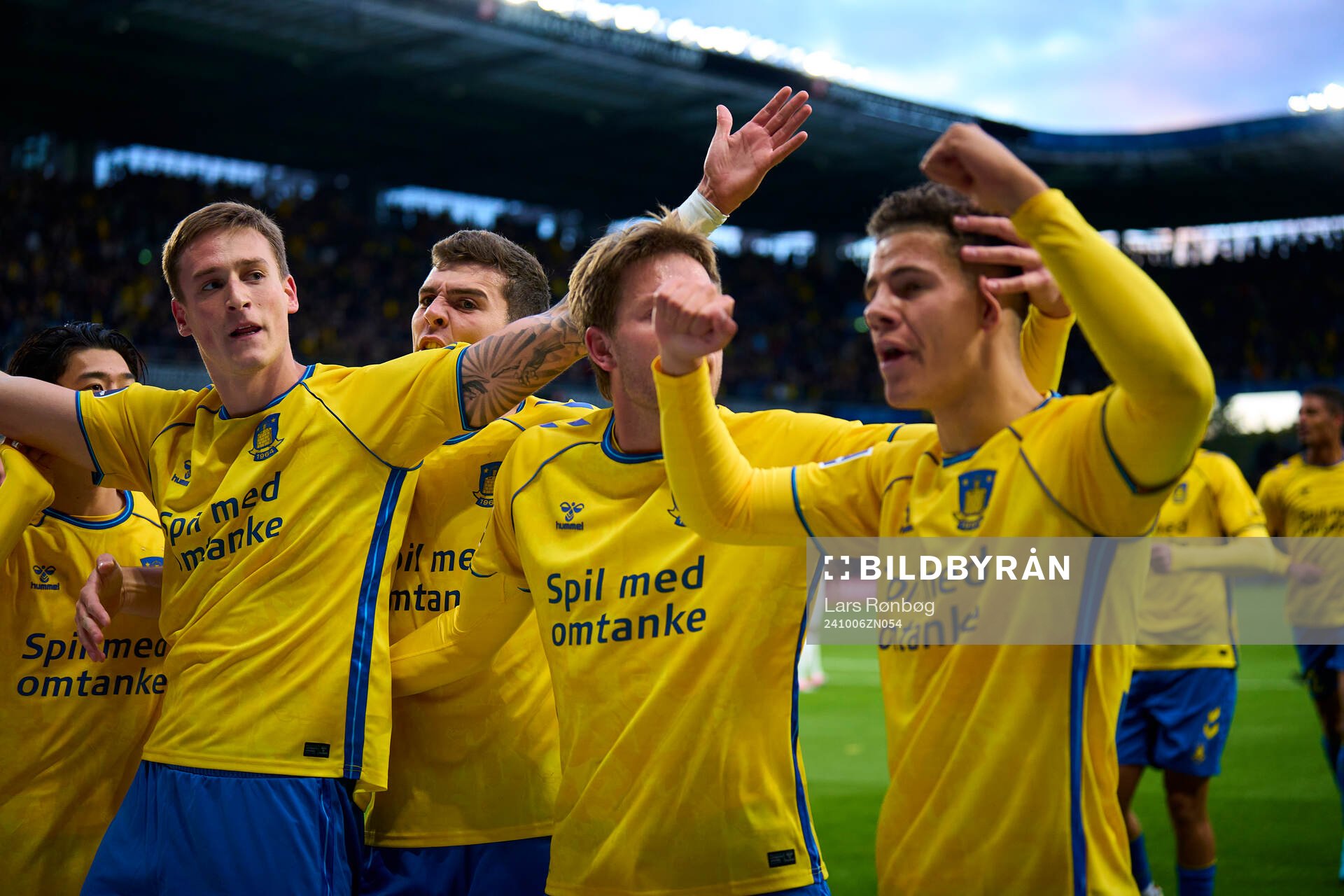 BRONDBY, DENMARK - OCTOBER 06: Mileta Rajovic of Brondby IF