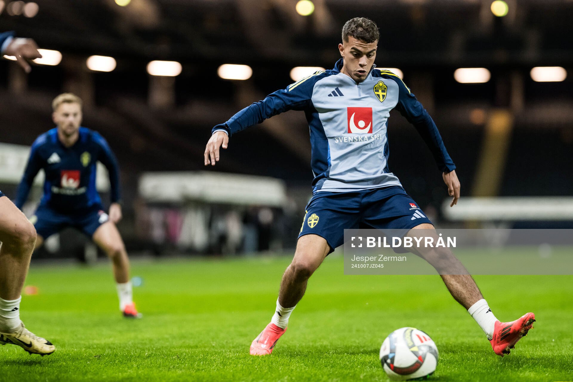 Yasin Ayari of the Swedish men's football national team at