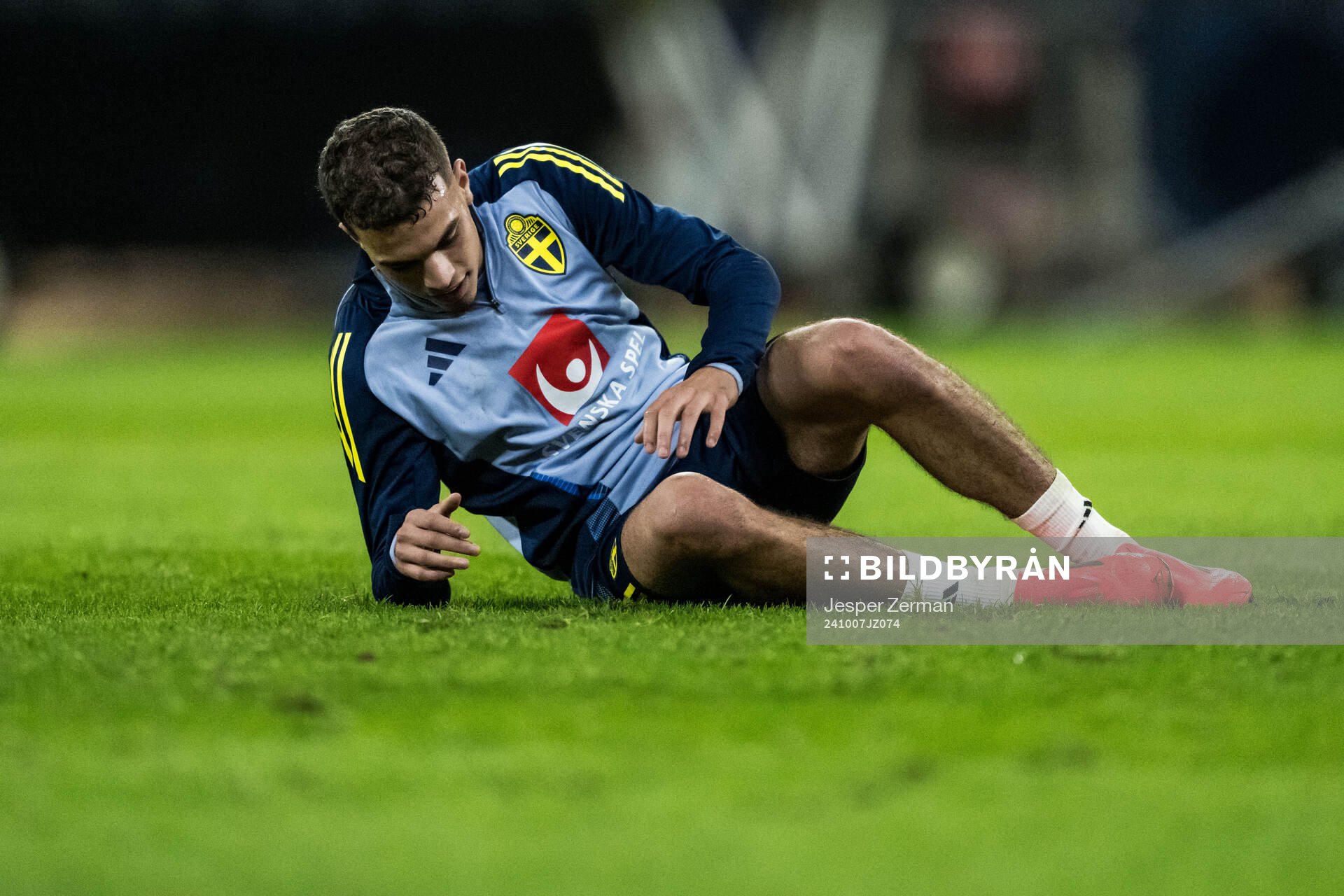 Yasin Ayari of the Swedish men's football national team at