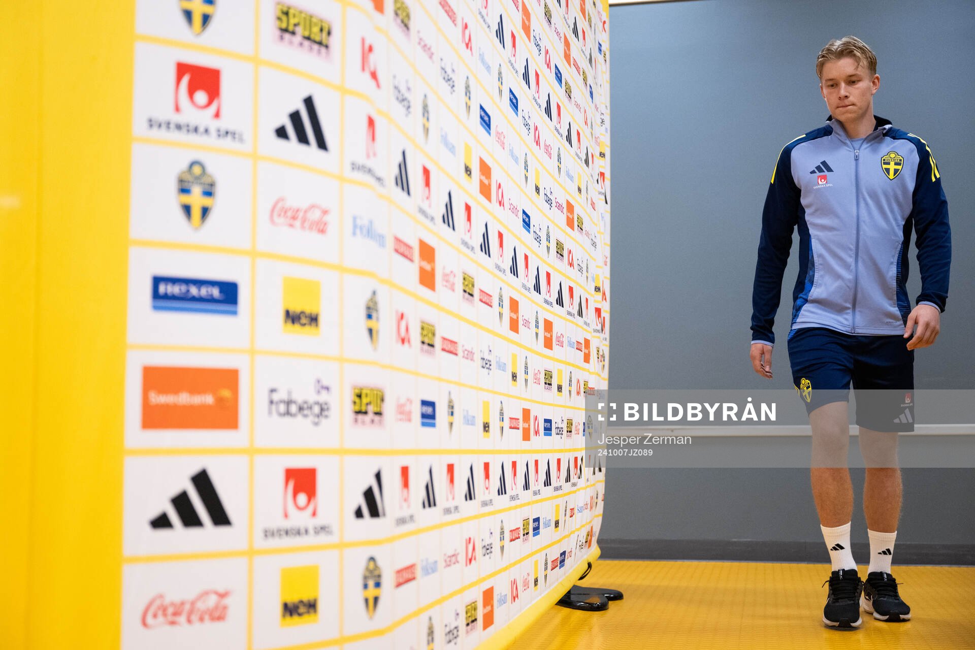 Daniel Svensson of the Swedish men's football national team