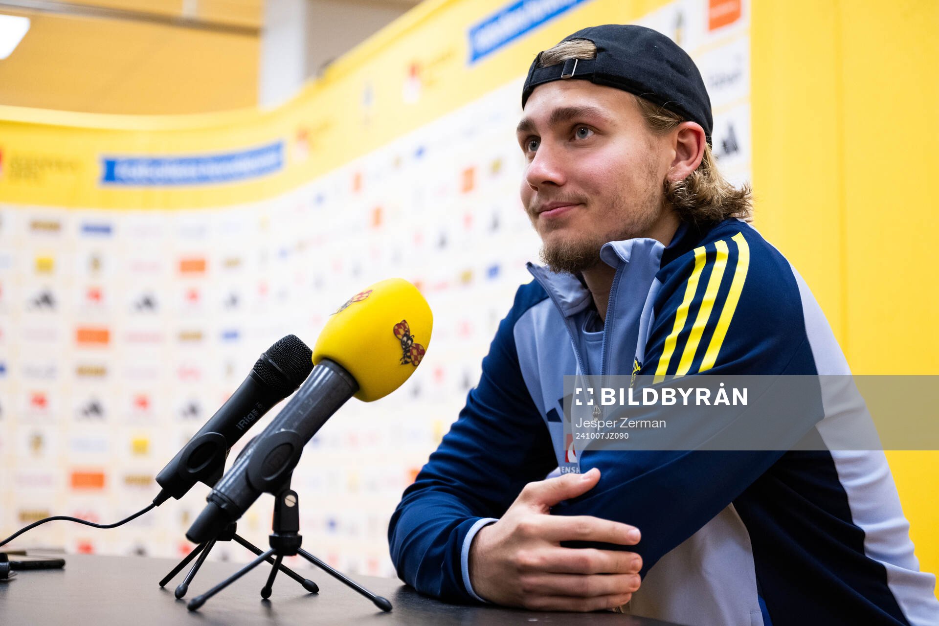Sebastian Nanasi of the Swedish men's football national