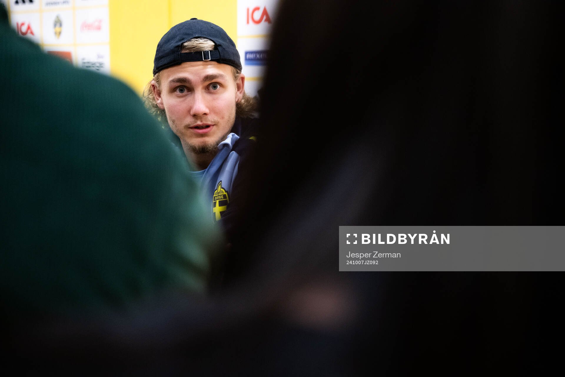 Sebastian Nanasi of the Swedish men's football national
