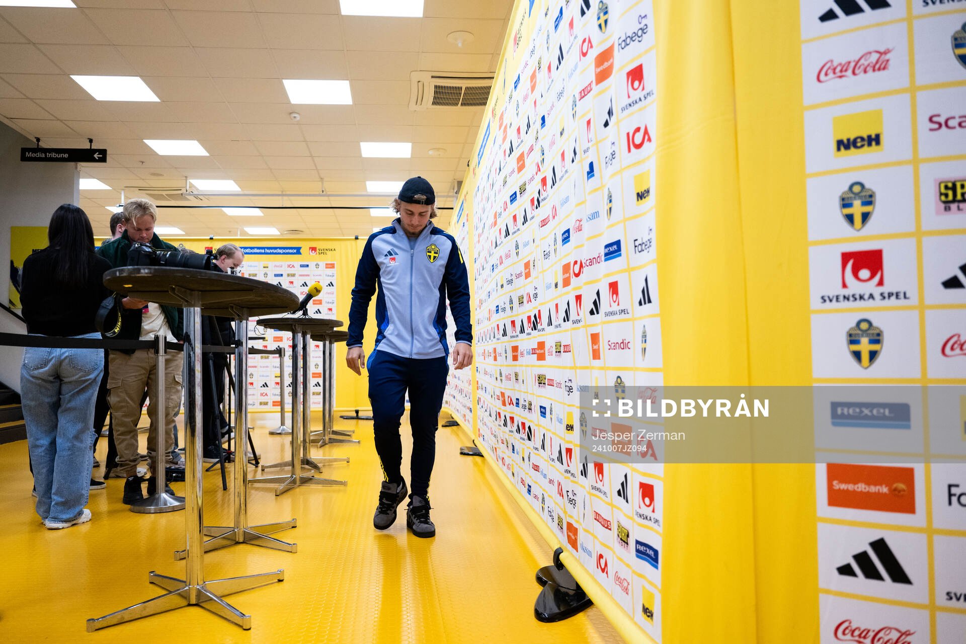 Sebastian Nanasi of the Swedish men's football national