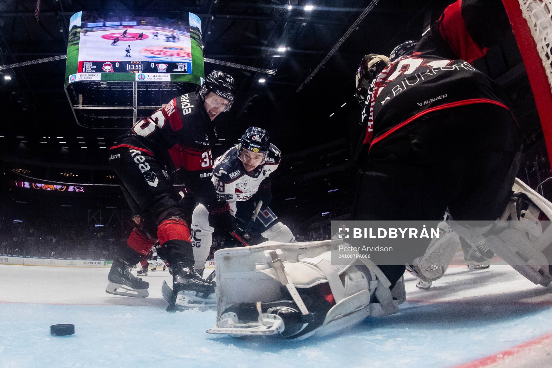 Linköpings Ty Rattie mot Malmö Redhawks Lassi Thomson och